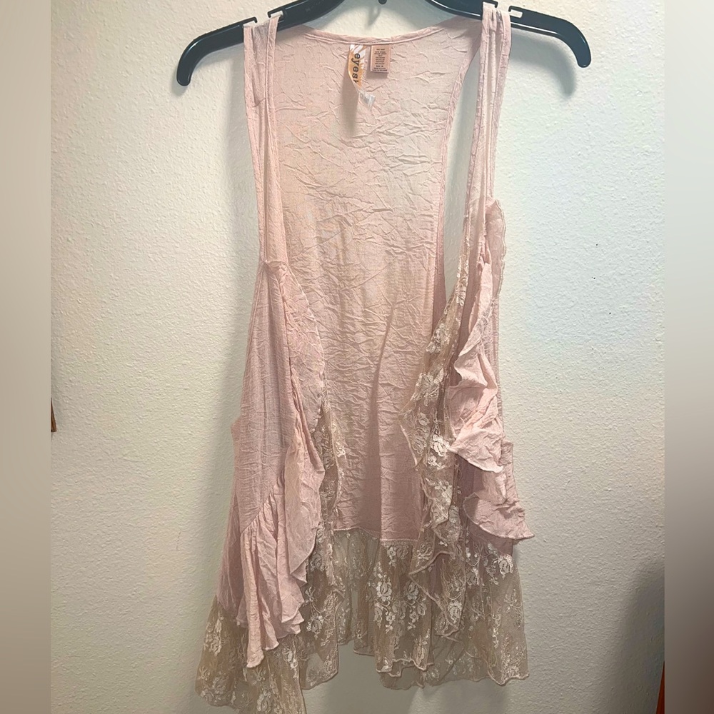 Sleeveless cardigan